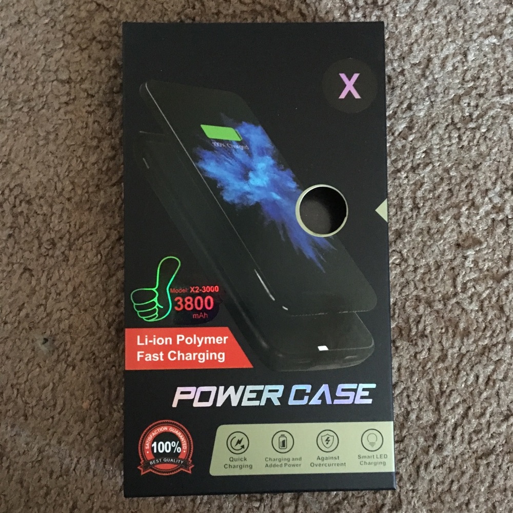 * BRAND NEW * NEVER USED * iPhone X Power Case
